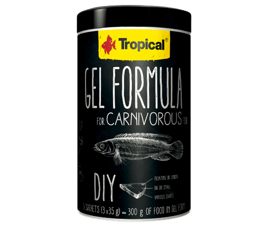 Gel Formula for Carnivorous Fish 3x35G/300G